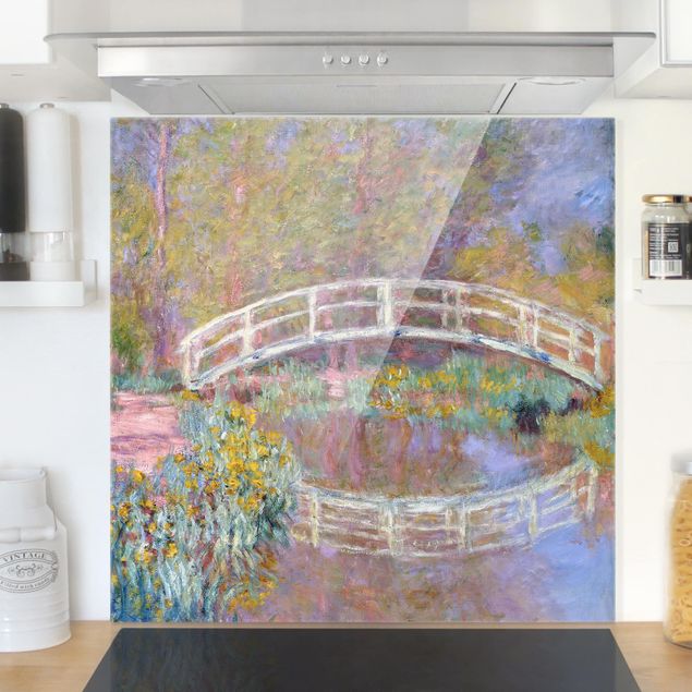 Stampe quadri famosi Claude Monet - Ponte del giardino di Monet