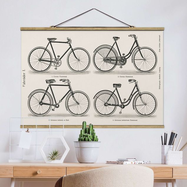 Quadri vintage Poster vintage Biciclette