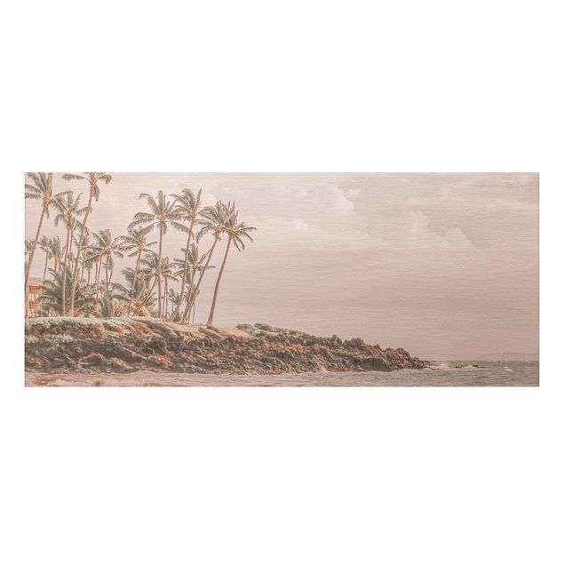 Quadro paesaggio Aloha Hawaii spiaggia