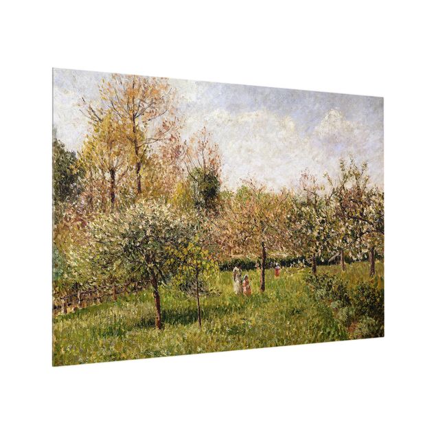 Quadri post impressionismo Camille Pissarro - Primavera a Eragny