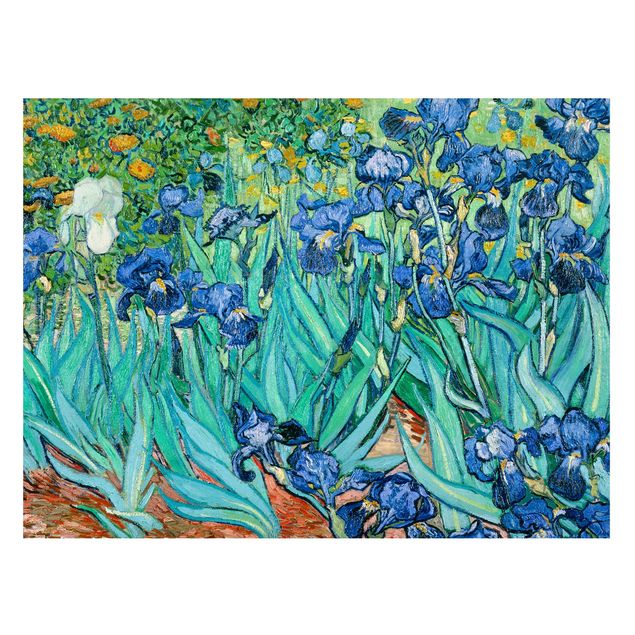 Quadri puntinismo Vincent Van Gogh - Iris