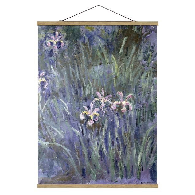 Quadri moderni   Claude Monet - Iris