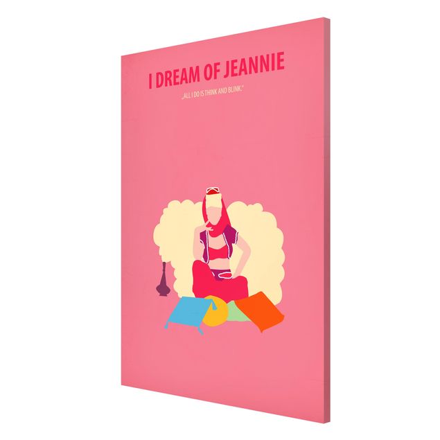 Quadri ritratto Locandina film I Dream Of Jeannie