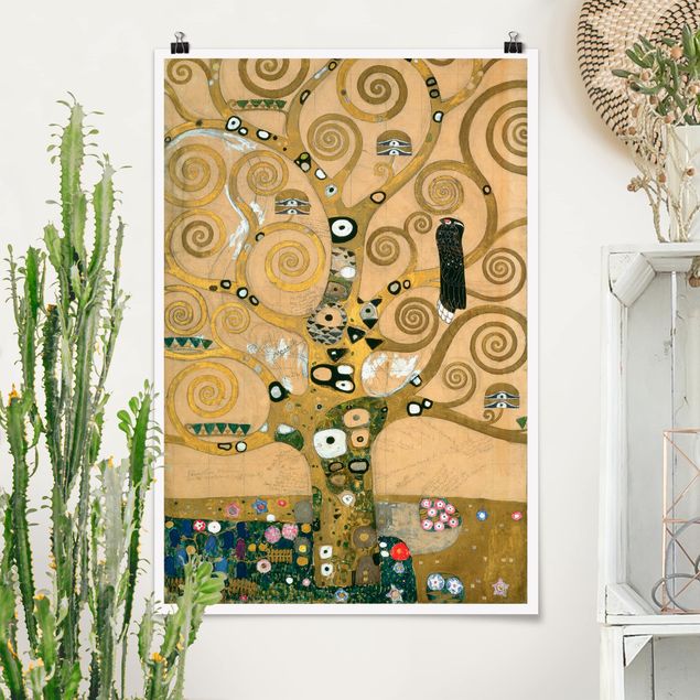 Riproduzioni quadri famosi Gustav Klimt - L'albero della vita