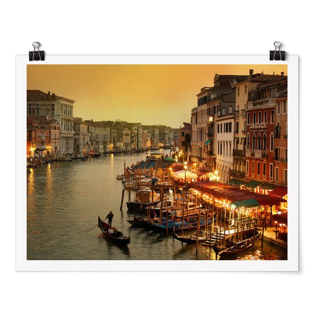 Poster skyline Canal Grande di Venezia