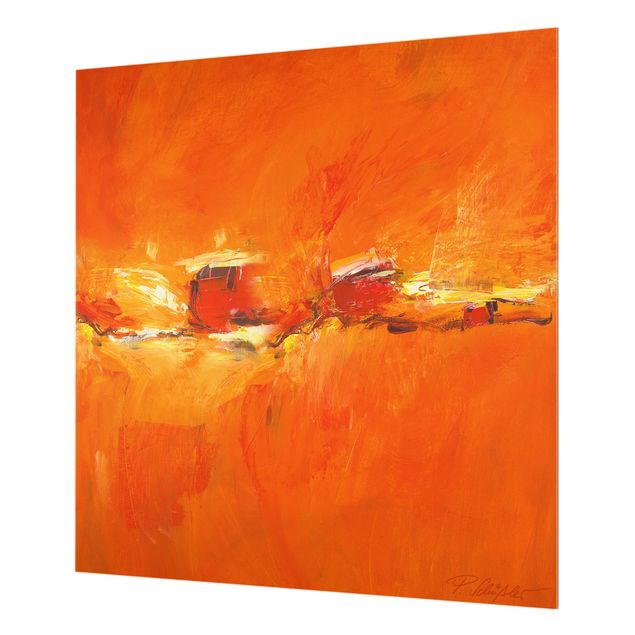Paraschizzi in vetro - Petra Schüßler - Composition In Orange