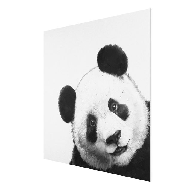 Quadro moderno Illustrazione - Panda Disegno in bianco e nero