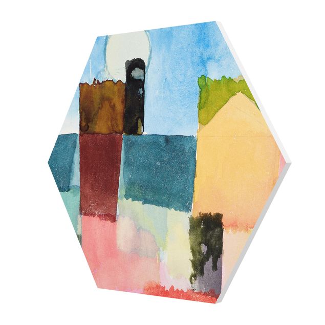 Quadro moderno blu Paul Klee - Alba (St. Germain)