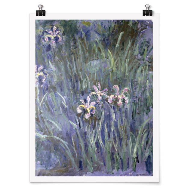 Quadri moderni   Claude Monet - Iris