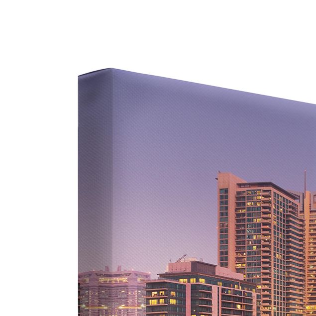 Stampa su tela città Dubai Skyline di e Marina