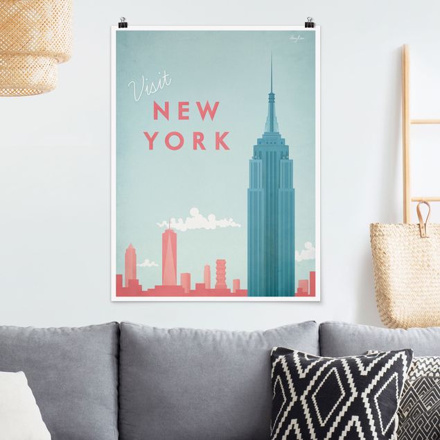 Quadri New york Poster di viaggio - New York