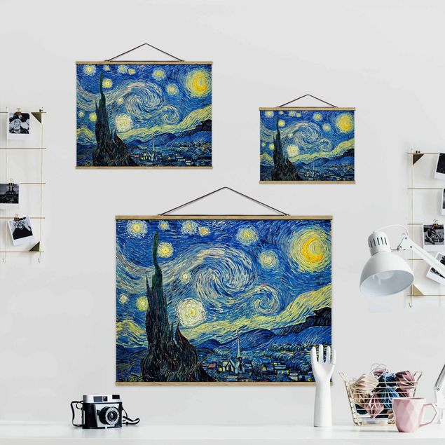 Quadro moderno Vincent Van Gogh - La notte stellata