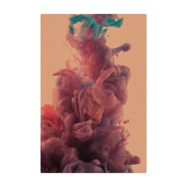 Tappetino di sughero - Colore astratto liquido effetto di colore - Formato verticale 2:3