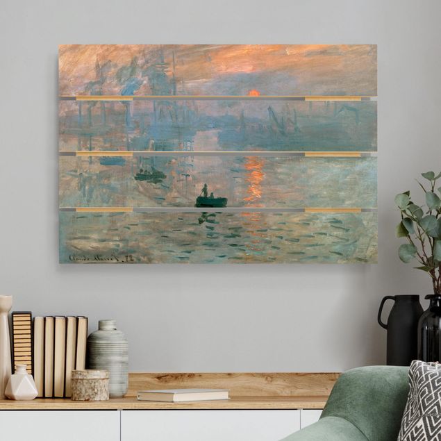 Riproduzioni Claude Monet - Impressione (alba)