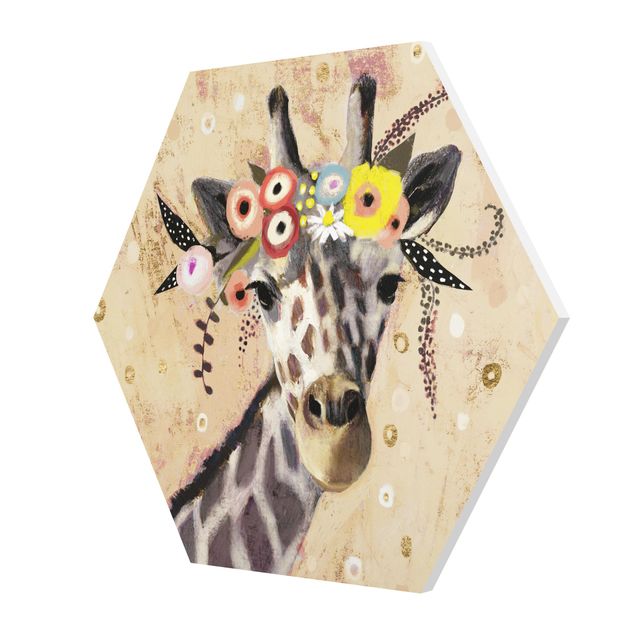 Esagono in forex - Klimt Giraffe