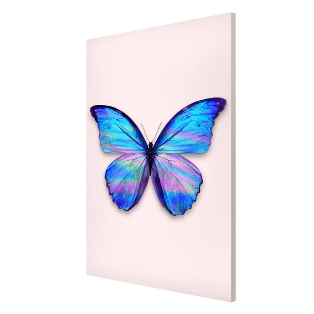 Quadro moderno Farfalla olografica