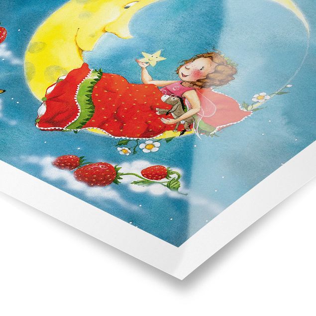 Poster animali The Strawberry Fairy - Sogni d'oro