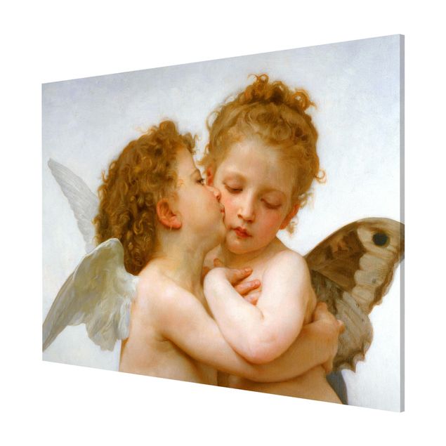 Quadro moderno William Adolphe Bouguereau - Il primo bacio