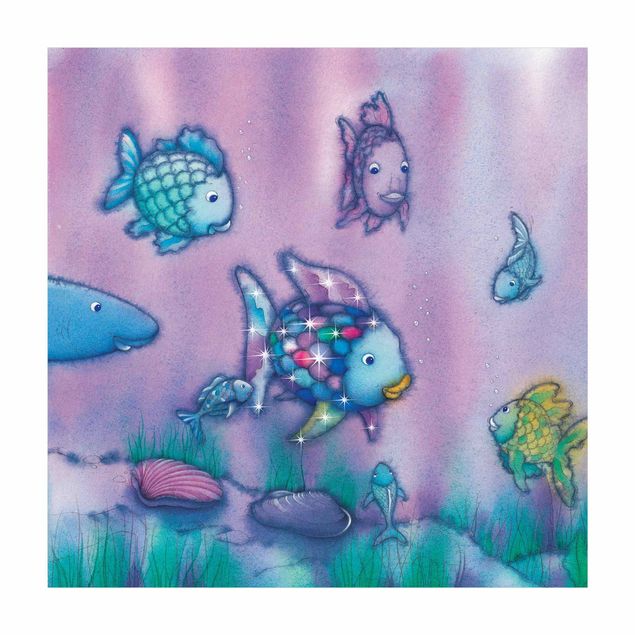 tappeto viola Il pesce arcobaleno - Il paradiso sott'acqua