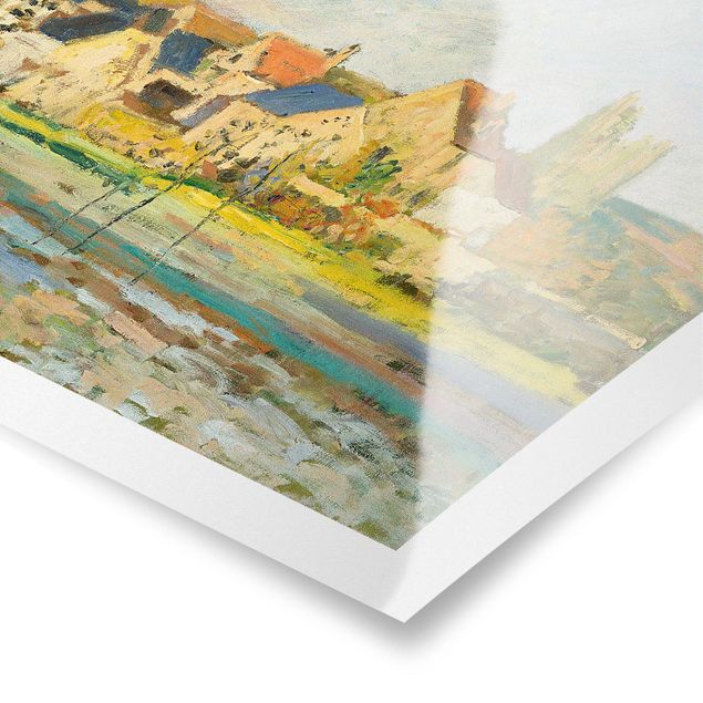 Stile di pittura Camille Pissarro - Paesaggio vicino a Pontoise