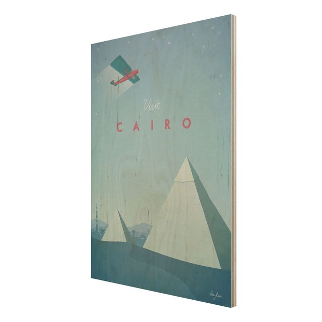 Quadri Henry Rivers Poster di viaggio - Il Cairo