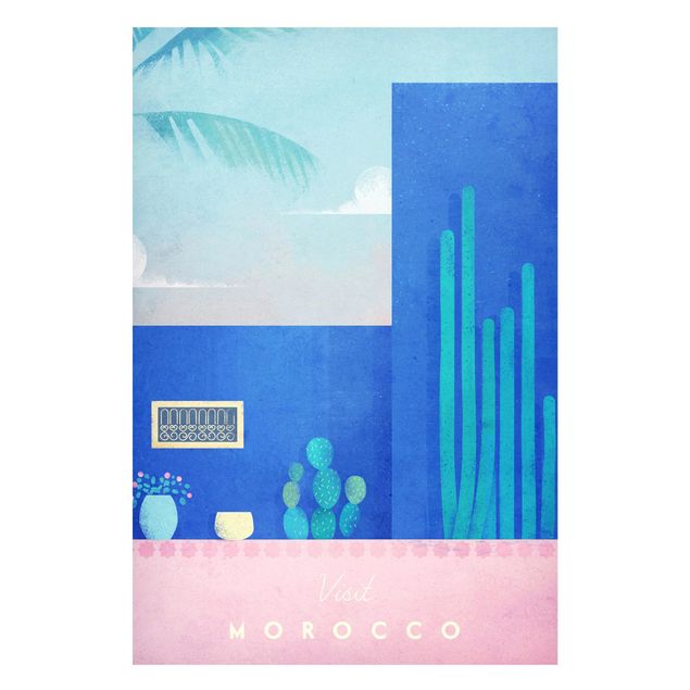 Quadri paesaggistici Poster di viaggio - Marocco