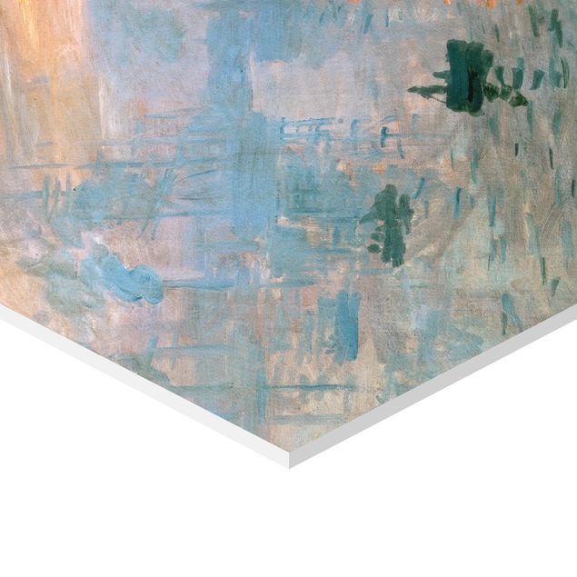Quadri blu Claude Monet - Impressione (alba)