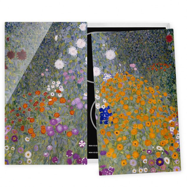 Stampe quadri famosi Gustav Klimt - Giardino di casa
