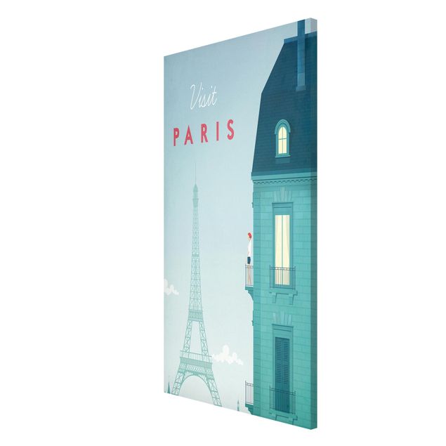 Quadri vintage Poster di viaggio - Parigi