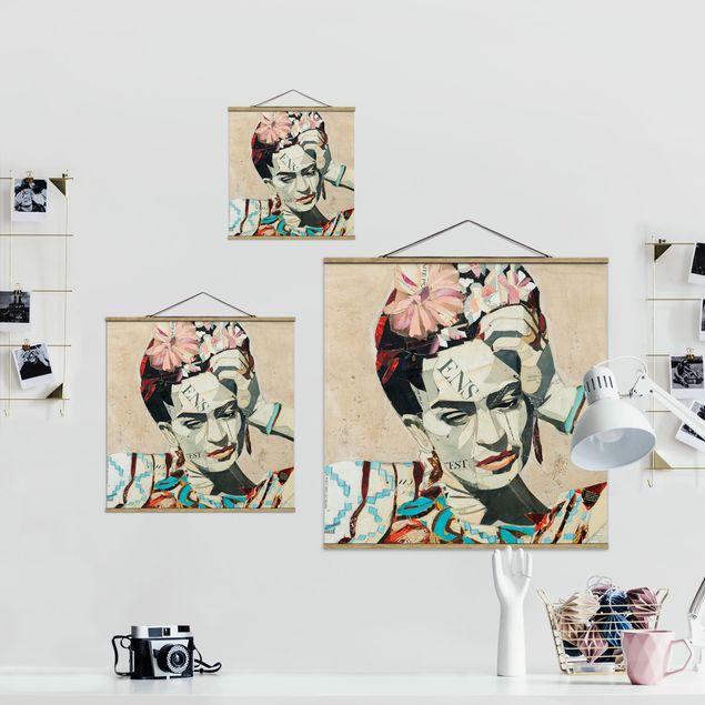 Quadri stampe Frida Kahlo - Collage n.1