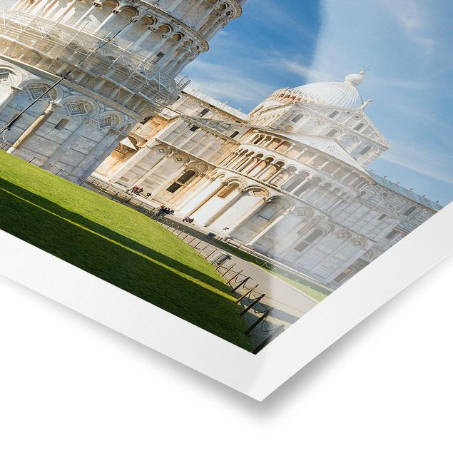 Poster da parete  La Torre Pendente di Pisa