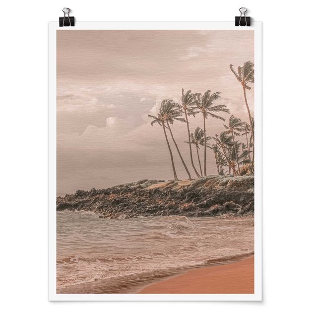 Poster spiaggia Aloha Hawaii Spiaggia ll