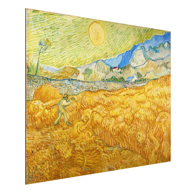 Quadri impressionisti Vincent Van Gogh - Il raccolto, il campo di grano