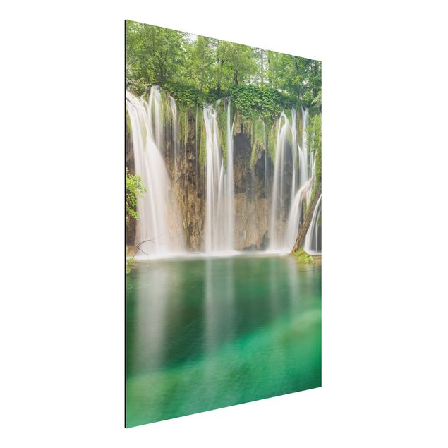 Quadro paesaggio Cascata dei laghi di Plitvice