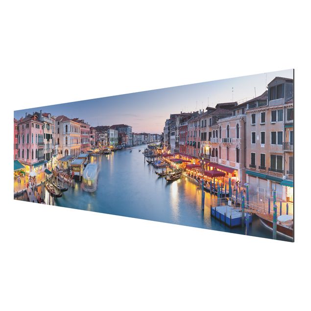 Quadro città Sera sul Canal Grande a Venezia