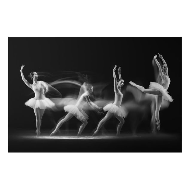 Quadri bianco e nero Ballerina Arte Onda