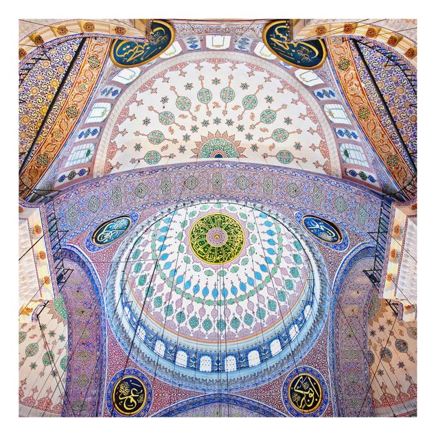 Quadro disegni Moschea blu di Istanbul