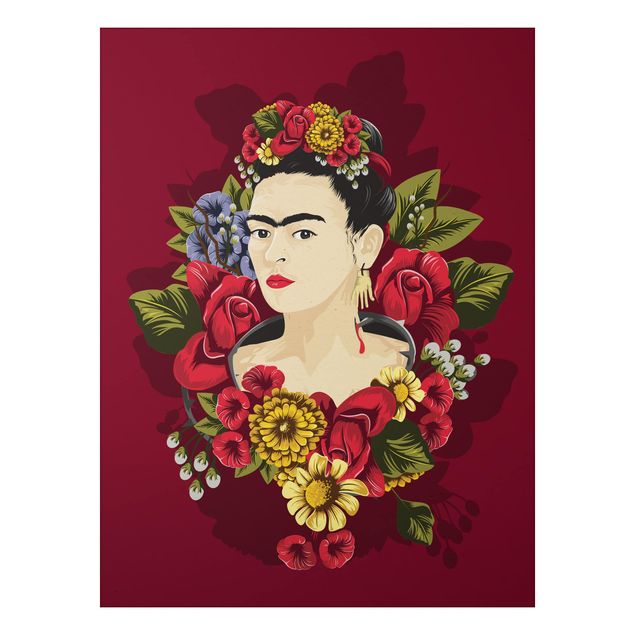 Quadro moderno Frida Kahlo - Rose