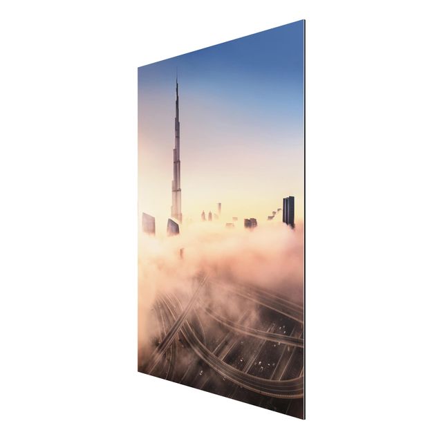 Quadri skyline  Skyline di celeste di Dubai