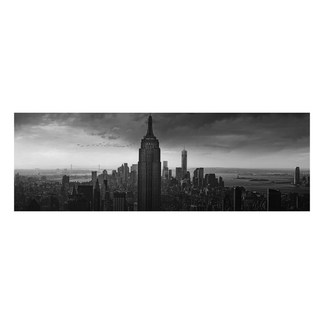 Quadri moderni   New York vista Rockefeller