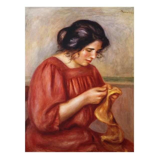 Correnti artistiche Auguste Renoir - Gabrielle che rammenda