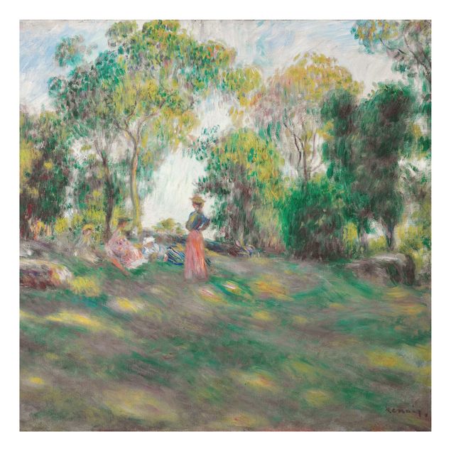 Quadri paesaggistici Auguste Renoir - Paesaggio con figure