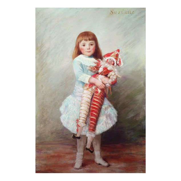 Correnti artistiche Auguste Renoir - Suzanne con marionetta Arlecchino