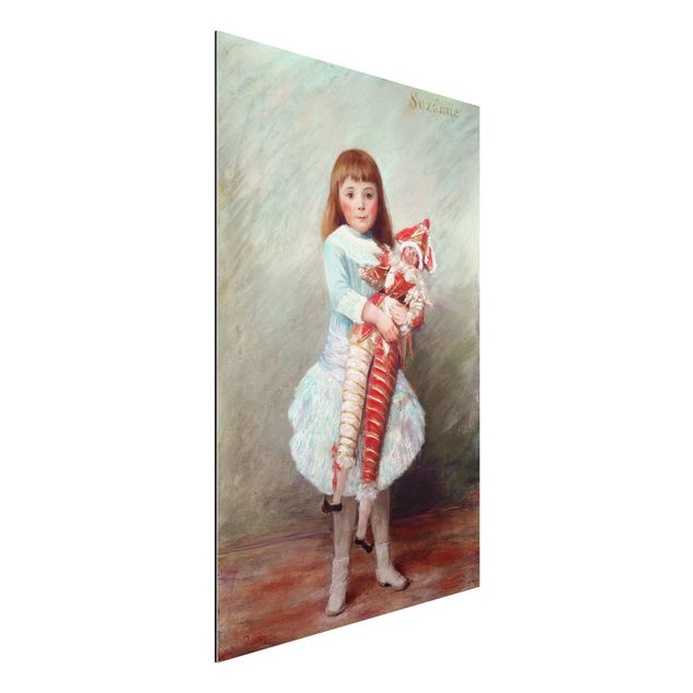 Riproduzioni Auguste Renoir - Suzanne con marionetta Arlecchino