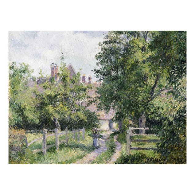 Puntinismo quadri famosi Camille Pissarro - Saint-Martin vicino a Gisors