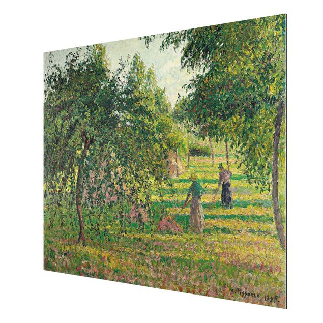 Post impressionismo quadri Camille Pissarro - Meli e ortiche, Eragny