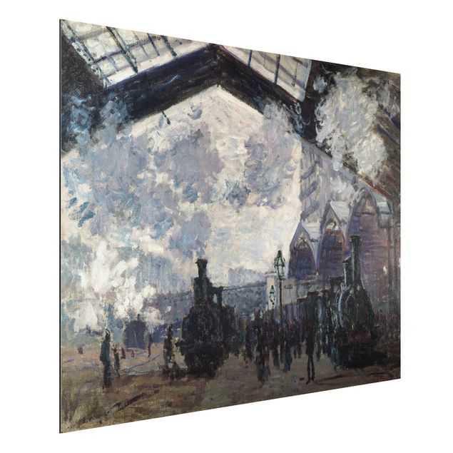 Stampe quadri famosi Claude Monet - Gare Saint Lazare