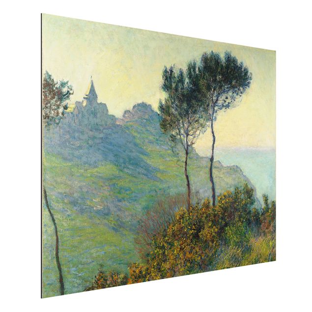 Riproduzioni quadri famosi Claude Monet - La chiesa di Varengeville al sole della sera