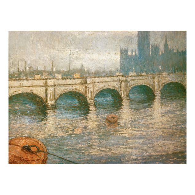 Correnti artistiche Claude Monet - Il ponte sul Tamigi e il palazzo del Parlamento a Londra