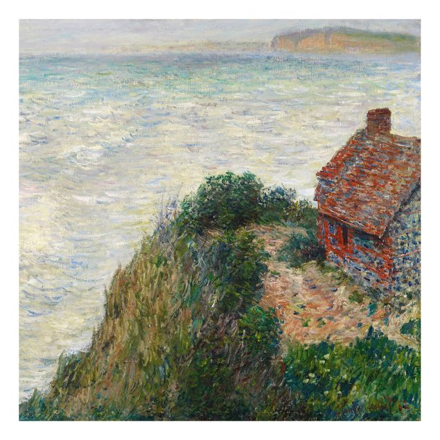 Quadri di mare Claude Monet - Casa di pescatori a Petit Ailly